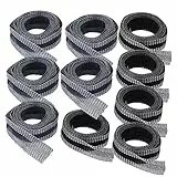 Angoily 1 Satz Klebeband Zum Aufbügeln Saumband Für Diy Kleidung Schwarz Und Selbstklebend Strapazierfähig Und Einfach Zu Verwenden Für Hosen Röcke Und Vorhänge 6 Stück