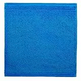 frottana Pearl Seiftuch 30 x 30 cm aus 100% Baumwolle, dark pool