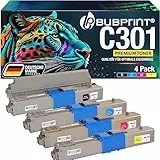 Bubprint 4 Toner kompatibel als Ersatz für Oki C301 C301DN C321 C321DN MC332 MC332DN MC340 MC342 MC342DN MC342DNW - 44973536 44973535 44973534 44973533 Set