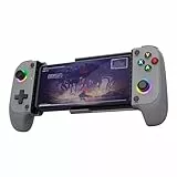 Trust Gaming GXT 735G Mylox Bluetooth Handy Controller für Iphone/Android /PS5 /Xbox, 12 Stunden Spielzeit, Dual-Feedback-Vibration, RGB-Beleuchtung, Handheld Wireless Gamepad, Mobile Gaming, Grau