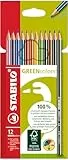STABILO - Umweltfreundlicher Buntstift - GREENcolors - 12er Pack