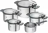 Zwilling 1009150 Simplify Kochtopfset, stainless steel, Silber-Schwarz