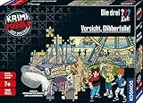 KOSMOS 683474 Krimi Puzzle Die drei ??? Kids Vorsicht Glibberfalle, 150 Teile, Schleim selbermachen, Lesen, Puzzeln, Rätsel lösen, für Kinder ab 7 Jahre, Detektiv Puzzle mit Die drei Fragezeichen Kids