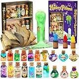 Mystery Potions Kreative Geschenk für Kinder, 20 Zaubermischung Zauberer Zaubertrank Flaschen, Handwerk Spielzeug Kreative Weihnachten Geburtstag Geschenke für Jungen & Mädchen Alter 6 7 8 9 10+