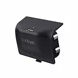 Trust Gaming GXT 246 Avado Xbox Controller Akku für Xbox Series X/S Konsole, Wiederaufladbarer Akku mit Ladekabel USB-C 3m, 20 Stunden Spielzeit, Ladegerät Gamepad Play and Charge Kit - Schwarz