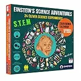 Einstein Adventskalender 2025 Spektakuläre Wissenschaft 24 atemberaubende Tricks für Kinder ab 8 Jahren. Technik, Ingenieurwesen und Mathematik (deutsche Ausgabe)