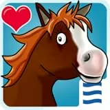 Kleines Baby Pferd - ein süßes Fohlen möchte mir dir spielen!