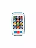 Fisher-Price Lernspaß Musikspielzeug für Babys und Kleinkinder Smartphone mit Lichtern für Kinder ab 6 Monaten, grau, deutsche Version, HXB89