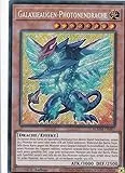 Yu-Gi-Oh! – Galaxieaugen-Photonendrache – Secret Rare – BLMM-DE007 – 1. Auflage – Deutsch – Battles of Legend: Monster Mayhem - mit LMS Trading Fieldcenter-Karte Yugioh
