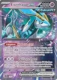 HEART FOR CARDS Pokémon Karte Eisenhaupt ex – SVP146 – Deutsch – Karmesin & Purpur Promo – Seltenheit: Promo – Boosterfrisch – Einzelkarte für Sammlung & Deck + Heartforcards® Versandschutz