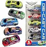 WEITAPYT Spielzeugautos Metall, 5 Stück Mini Autos Set Rennauto Aufziehautos mit Rückzug Rückziehauto Cars Toy Racers Fahrzeuge Spielpreise Geschenke für Kinder Jungen Mädchen ab 1 2 3 4 Jahre