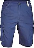 DINOZAVR Gijon Herren Praktisch Kurze Arbeitshosen - Shorts für den Sommer mit Elastischem Bund Königsblau 48