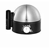 WMF Stelio Eierkocher Edelstahl, Eierkocher 1 Ei -7 Eier, 380 Watt, punktgenaues Zubereiten dank Härtegradeinstellung, Fortkochstufe, Messbecher mit Eipick