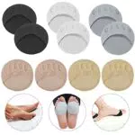10 Paar Ballenpolster Vorfußpolster High Heel Pad Honeycomb Fabric Vorfusspolster Weiche Ballenpolster Mittelfußpolster für Damen und Herren zur Vorbeugung von Schmerzlinderung