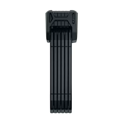 ABUS Faltschloss Bordo Granit XPlus 6500 SH mit Halterung - Fahrradschloss aus gehärtetem Stahl - ABUS-Sicherheitslevel 15-110 cm - Schwarz