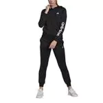 adidas Damen Essentials Logo Trainingsanzug, Black/White