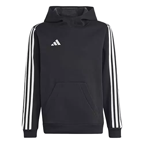 adidas Herren Tiro23l Schwamm Hooded Sweatshirt, Schwarz