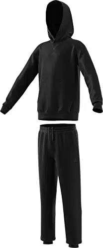 adidas HOOD FL TS Trainingsanzug Schwarz 128