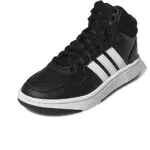 adidas Unisex Baby Hoops Mid Basketball Shoe, core Black/FTWR White/Grey six