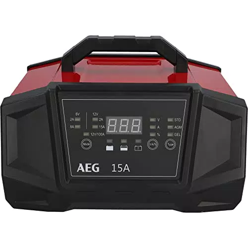AEG 158009 Werkstatt-Ladegerät WM Ampere für 6 und 12 Volt Batterien