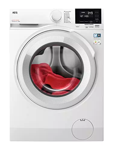 AEG LR6F60400 Waschmaschine / 10.0 kg / Leise / Mengenautomatik / Nachlegefunktion / Kindersicherung / Schontrommel / Wasserstopp / 1400 U/min