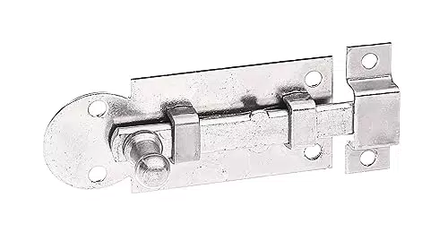 Alberts 113001 Fensterriegel mit Schlaufe 60mm, montiert