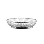 Alessi 829 Drathkorb, oval aus Edelstahl, 4.5 x 28 x 4.5 cm