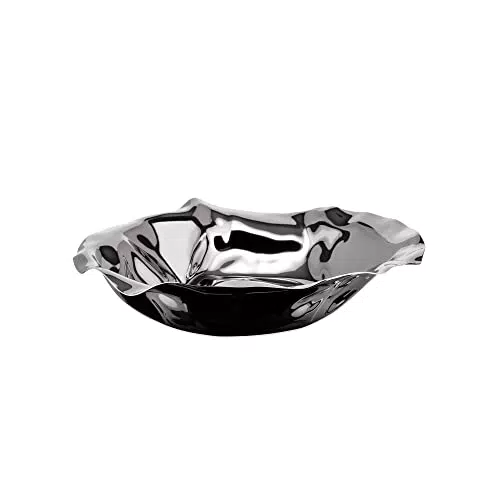 Alessi 90084 Sarria' Schale, rund aus Edelstahl, 5.7 x 27 x 3 cm