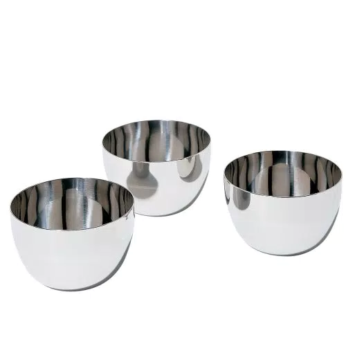 Alessi "MAMI" Set bestehend aus drei Schalen aus Edelstahl