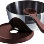 Alessi Pot Pasta-Koch-Set, Edelstahl, Silber, 23 cm