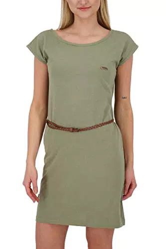 ALIFE and Kickin ElliAK Dress Damen Sommerkleid, Kleid dust XL