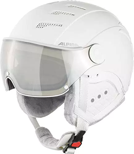 ALPINA JUMP 2.0 V - Sicherer, Stoßabsorbierender & Individuell Anpassbarer Skihelm Für Erwachsene