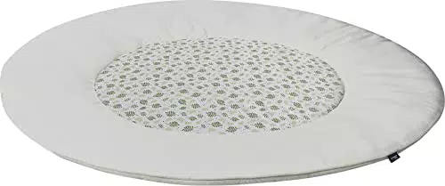 Alvi Krabbeldecke rund, Krabbeldecke 100 cm, Außenmaterial: 100% Bio-Baumwolle