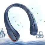 AmyFei Tragbare Ventilator, Mini USB Leise der blattlose Halsventilator