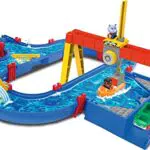 AquaPlay - ContainerPort - Wasserbahn mit beweglichem Kranarm