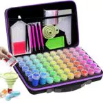 ARTDOT 5D Diamond Painting Zubehör Boxen, 60 Stück Aufbewahrungsbox für Diamond Painting Bilder Steine Samen Schmuck Strass Perlen DIY Handwerk Als Geschenk