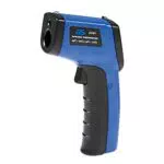 as - Schwabe Infrarot-Thermometer/Pyrometer Kontaktloses Temperatur-Messen von -50 bis +380°C Infrarot Temperaturmessgerät Berührungsloses Thermometer Digital
