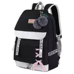 Asge Schulrucksack Mädchen Schulranzen Schultasche mit Ergonomischem Design Rucksack Campus Backpack Nylon Wasserdicht Daypacks Damen Freizeitrucksack Teenager Rucksäcke Modisch Schule Bag