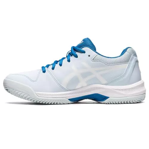 ASICS Damen Tennisschuhe Gel-Dedicate 7 Clay 1042A168 Sky/White 38