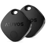 ATUVOS Schlüsselfinder KeyFinder 2 Pack, Smart Tracker Tag Kompatibel mit Apple Wo ist? APP