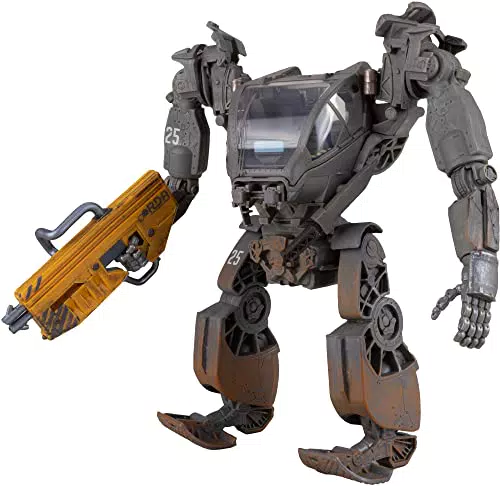 Avatar: The Way of Water Megafig Actionfigur Amp Suit with Bush Boss FD-11 30 cm