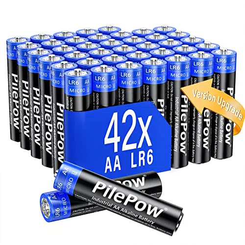 Batterien AA, 42 Stück Industrie batterie 1, 5V LR6