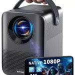 Beamer 4K Unterstützt, ETOE Android 9.0 Mini, Native 1080P FHD mit Prime Video
