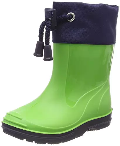 Beck Unisex Kinder Basic Gummistiefel, Grün