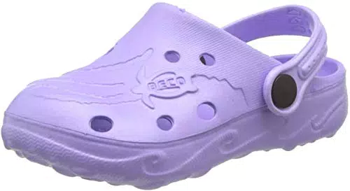 BECO Kinderclogs / Badeschuhe Schildi flieder 34