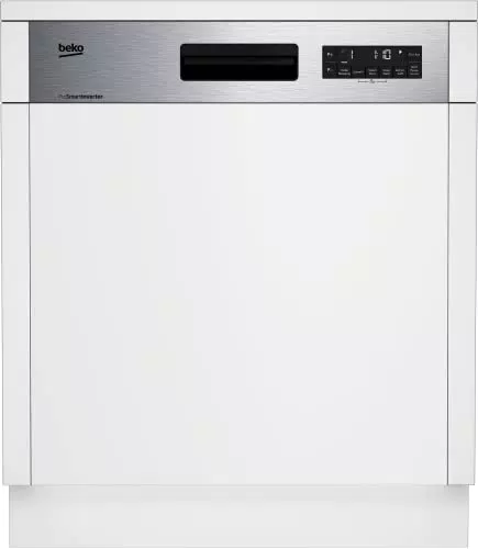 Beko DSN28640X Einbau-Geschirrspüler 60 cm teilintegriert