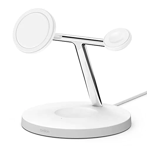 Belkin BoostCharge PRO drahtloses 3-in-1-Ladegerät mit MagSafe für iPhone 14