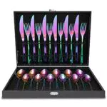 Besteck Set 24-Teiliges, MAIENSI Besteck aus Edelstahl