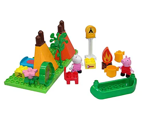 BIG-Bloxx Peppa Pig Camping Set - Peppa´s Campingausstattung