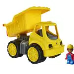 BIG-Power-Worker Kipper + Figur - Spielzeug Auto ideal für Unterwegs